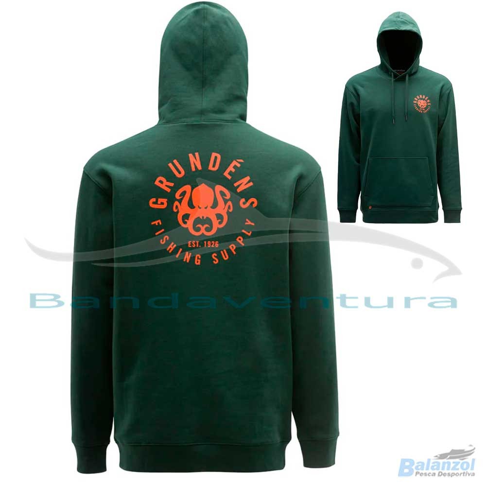 GRUNDÉNS SWEATSHIRT DWR DEEP FOREST