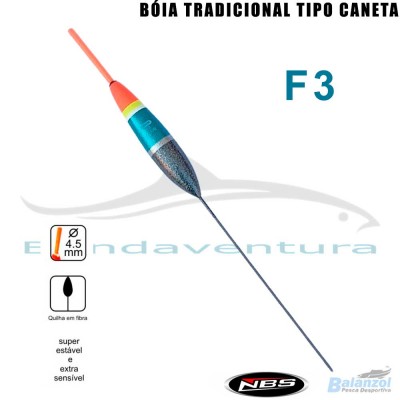 NBS BÓIAS TIPO CANETA F3
