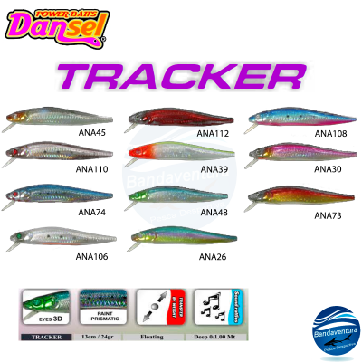 DANSEL TRACKER 13CM - 24GR