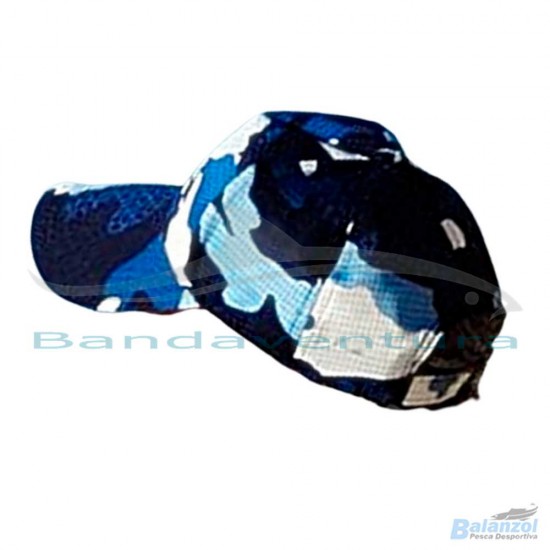 TICA BONÉ AZUL CAMUFLADO MB126