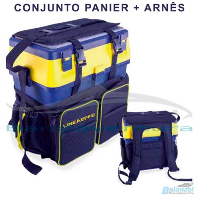 LINEAEFFE CONJUNTO PANIÊR + ARNÊS