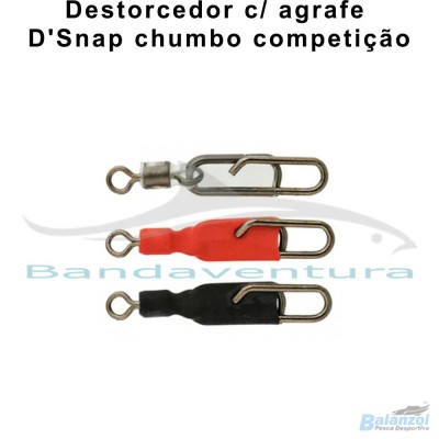 DAIWA SWIVEL WITH D'SNAP CLIP COMPETITION LEAD