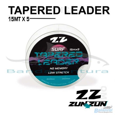 ZUN ZUN TAPERED LEADER 5X15MT