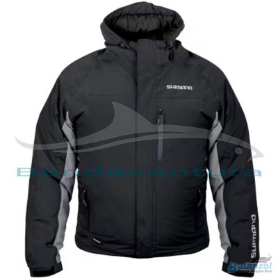 SHIMANO WEAR RAIN JACKET PADDED BLACK