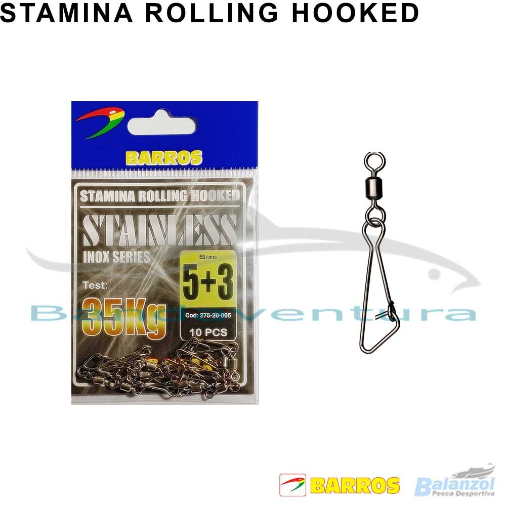 BARROS DESTORCEDOR STAMINA ROLLING HOOKED BARROS DESTORCEDOR STAMINA ROLLING HOOKED