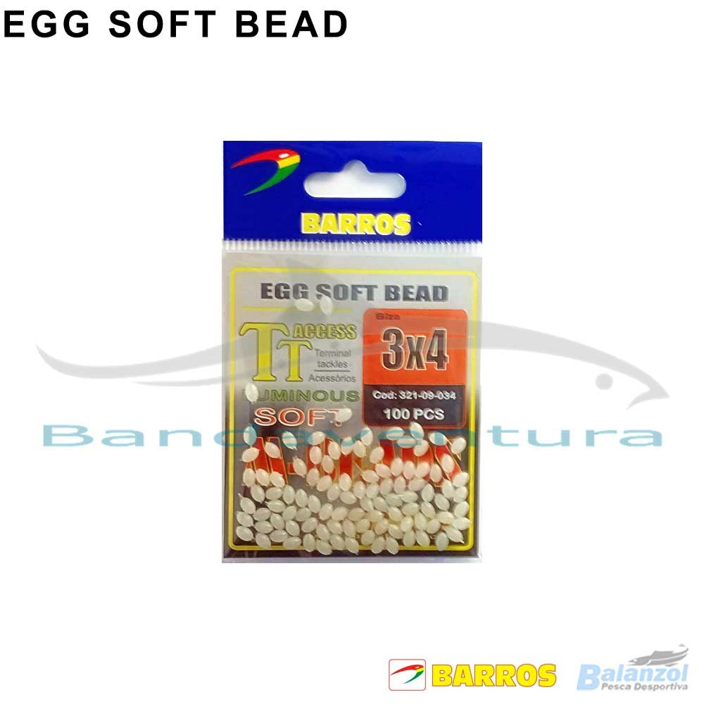 BARROS PÉROLAS EGG SOFT BEAD