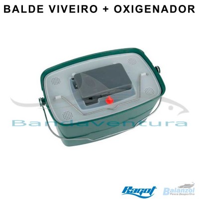 RAGOT BALDE VIVEIRO + OXIGENADOR