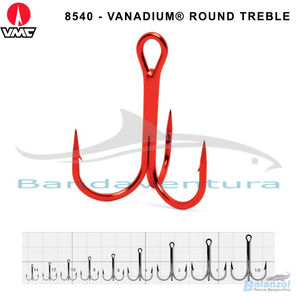 VMC VANADIUM® ROUND TREBLE - 8540