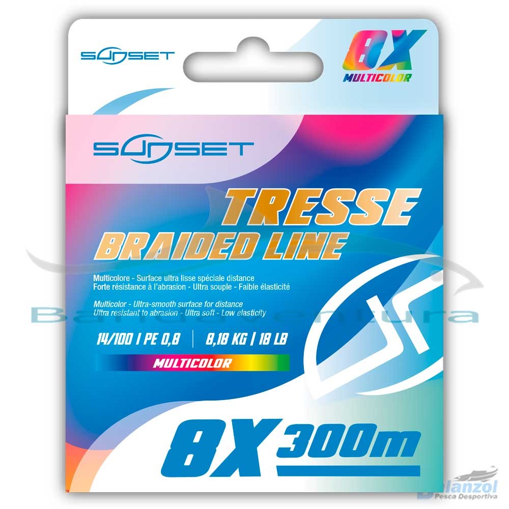 SUNSET LINHA MULTIFILAR 8X