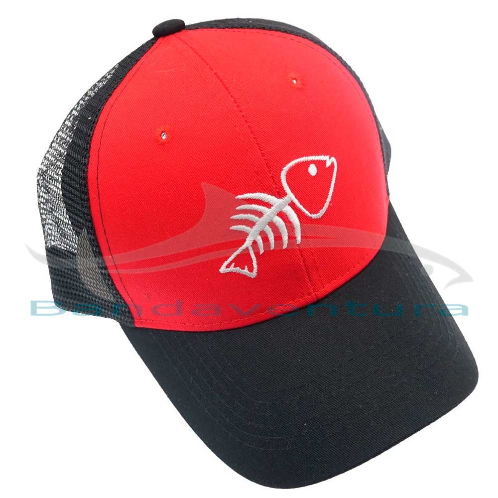 SPANISH LURES CAP RED AND BLACK