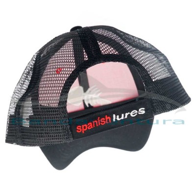 SPANISH LURES CAP RED AND BLACK