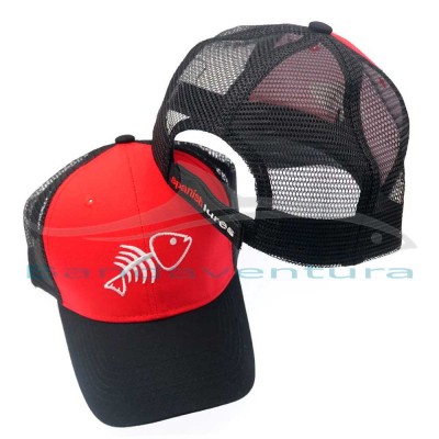 SPANISH LURES CAP RED AND BLACK