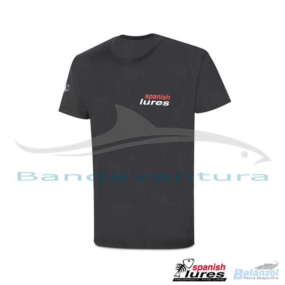 SPANISH LURES T-SHIRT PRETA