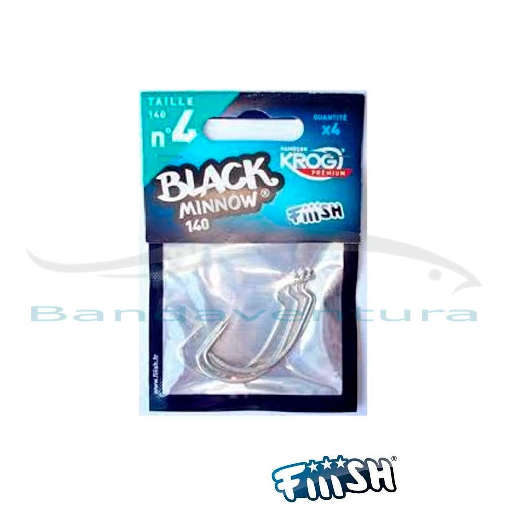 FIIISH AMI KROG PREMIUM VMC FOR BLACK MINNOW 140 Nº4 BM156 FIIISH AMI KROG PREMIUM VMC FOR BLACK MINNOW 140 Nº4 BM156
