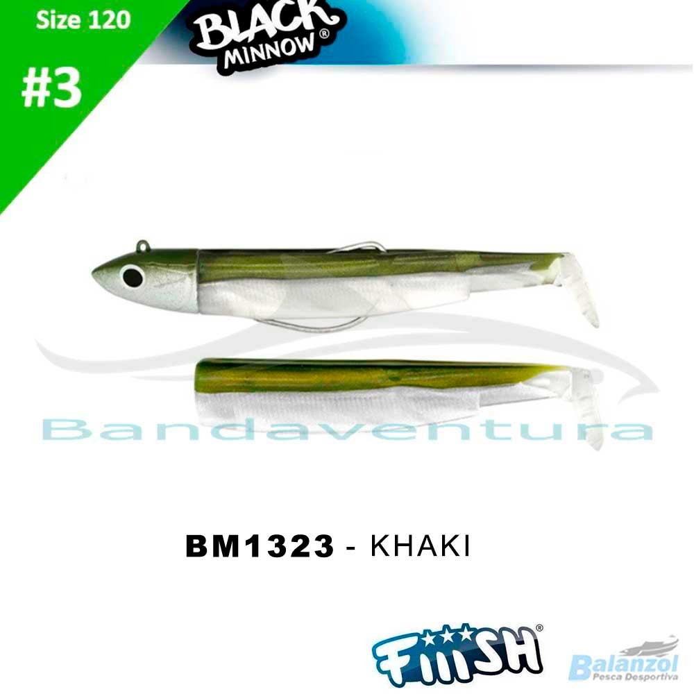 Fiiish Black Minnow No.3 – 12 Cm, 25 G, Combinatie Off Shore, Geel/wit, Voor Sportvissen En Zeevissen