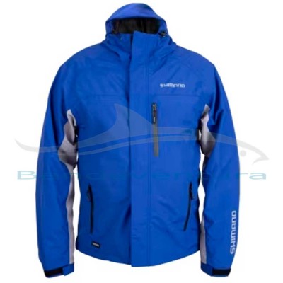 SHIMANO WEAR RAIN JACKET NON PADDED BLUE