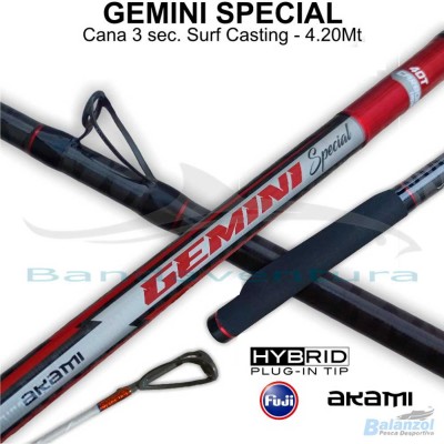 AKAMI GEMINI SPECIAL 4,20MT - 100/280GR - HYBRID