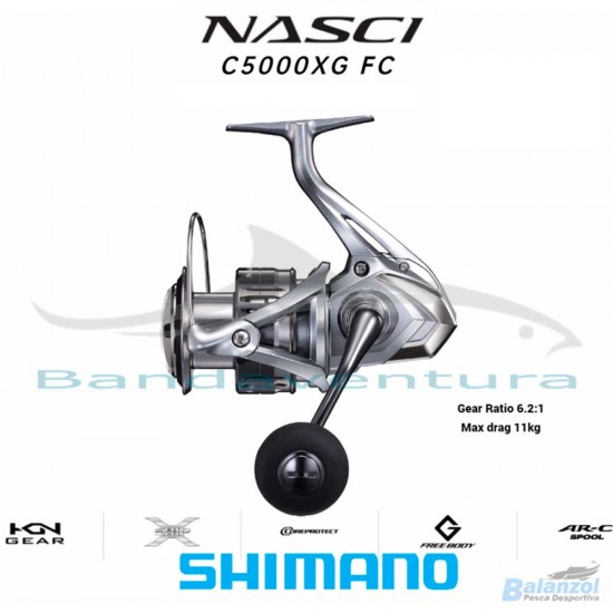 SHIMANO NASCI C5000 FC XG