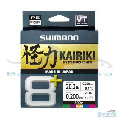 SHIMANO NEW KAIRIKI 8+ 300MT MULTICOLOR SHIMANO NEW KAIRIKI 8+ 300MT MULTICOLOR