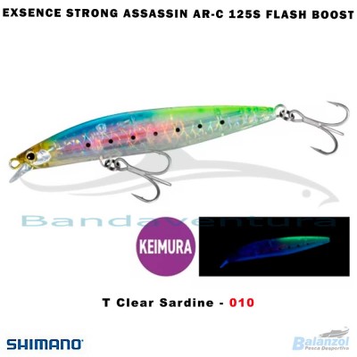 SHIMANO EXSENCE STRONG ASSASSIN AR-C 125S FLASH BOOST 125MM