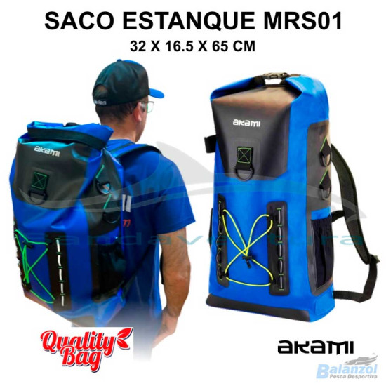 AKAMI SACO IMPERMEÁVEL TIPO MOCHILA MRS01