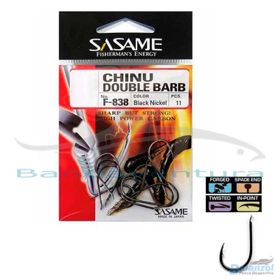 SASAME CHINU DOUBLE BARB F-838
