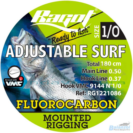 RAGOT MONTAGEM ADJUSTABLE SURF RIG