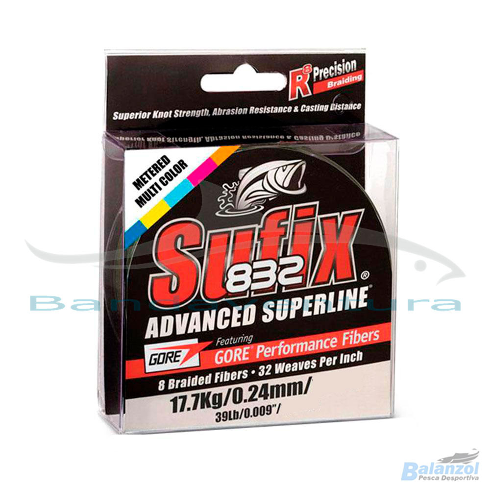 SUFIX 832 MULTICOLOR 300MT MULTIFILAMENT LINE