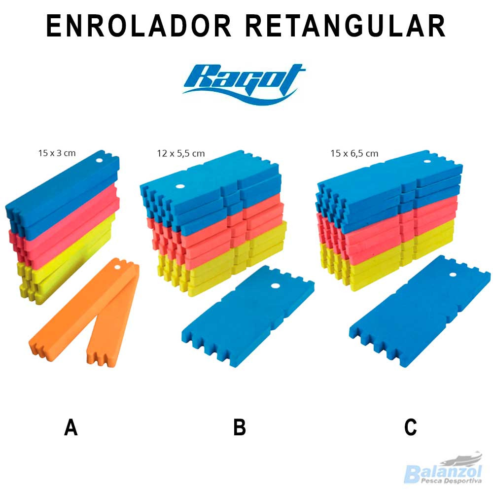 RAGOT ENROLADOR RETANGULAR