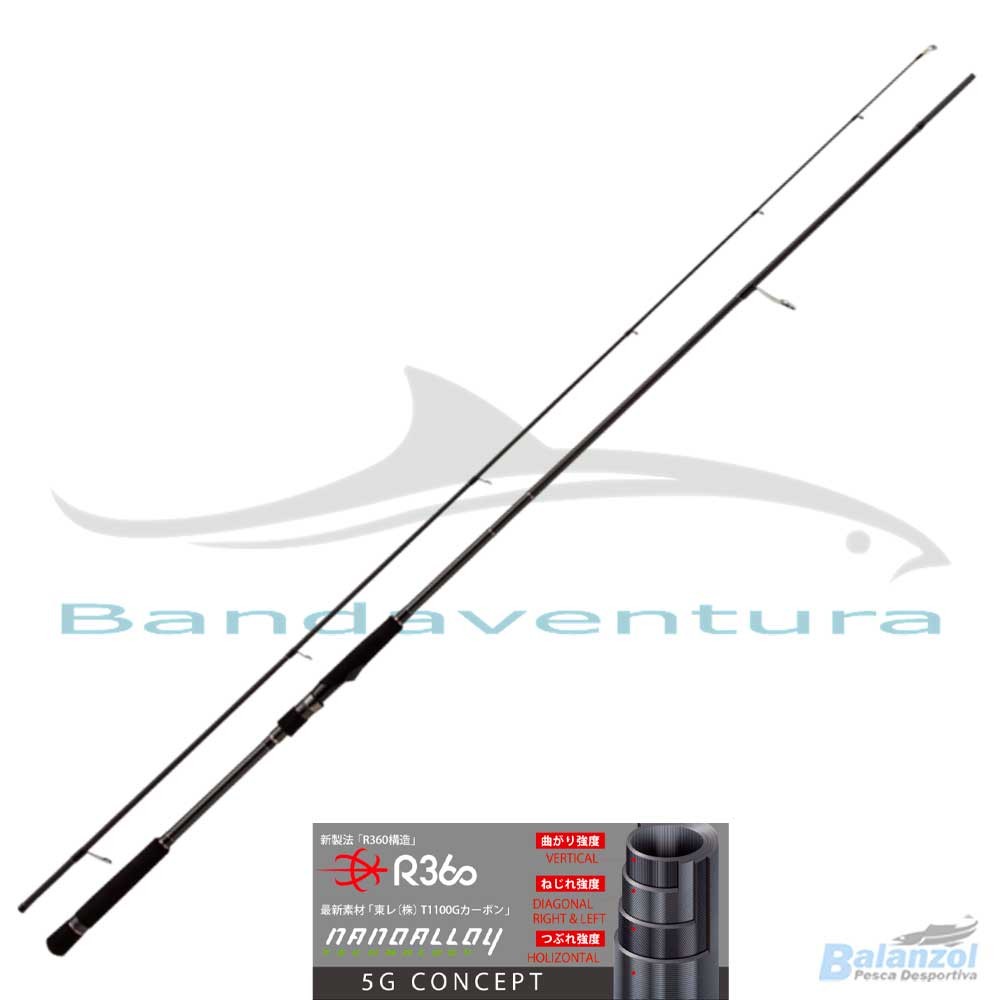 MAJORCRAFT CROSRIDE 5G - 3.50MT 20-60GR