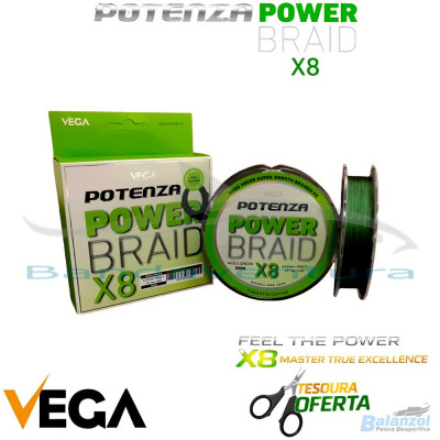 VEGA POTENZA POWER X8 BRAIDED LINE 300M