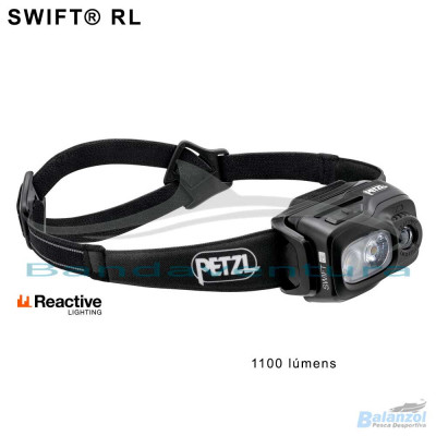 PETZL LANTERNA FRONTAL SWIFT RL 1100 LÚMENS