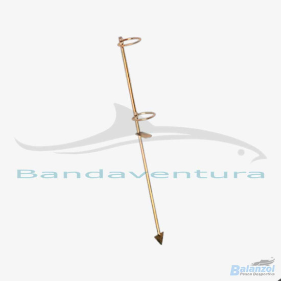 KALI KUNNAN ESPETO AÇO VARÃO 2 ARGOLAS 75CM