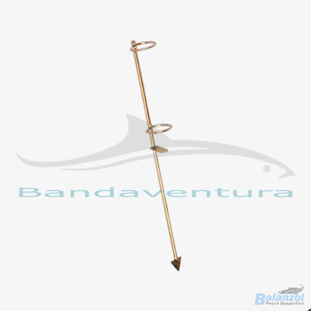 KALI KUNNAN ESPETO AÇO VARÃO 2 ARGOLAS 75CM