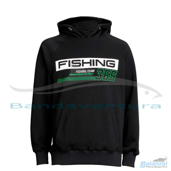 KALI KUNNAN SWEATSHIRT COM CAPUZ BLACK