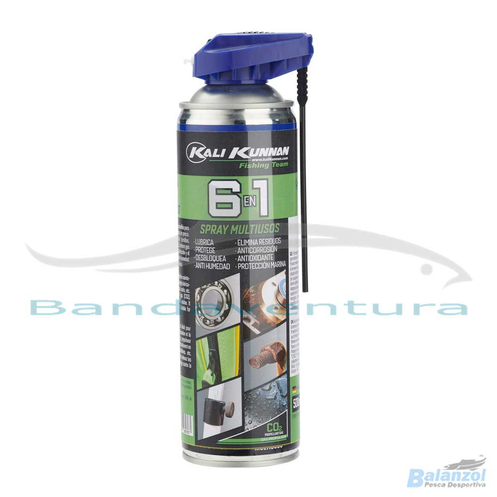 KALI KUNNAN SPRAY LUBRIFICANTE 6 EM 1