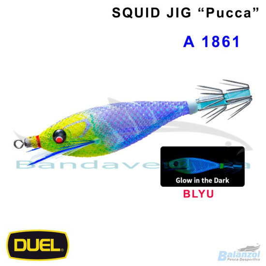 DUEL PUCCA SQUID JIG A1861...