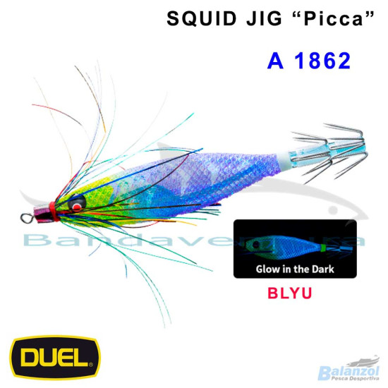 DUEL PICCA SQUID JIG A1862...