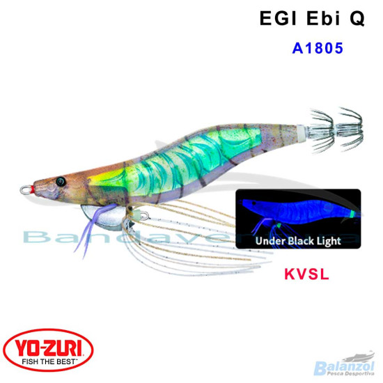 YO-ZURI EGI EBI Q SQUID JIG A1805