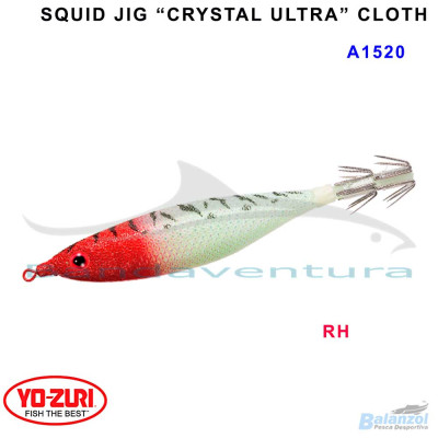 YO-ZURI TONEIRA "CRYSTAL ULTRA" REVESTIDA A PANO A1520