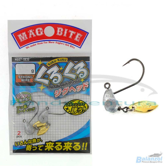 MAGBITE CABEÇOTE KURU-KURU JIGHEAD