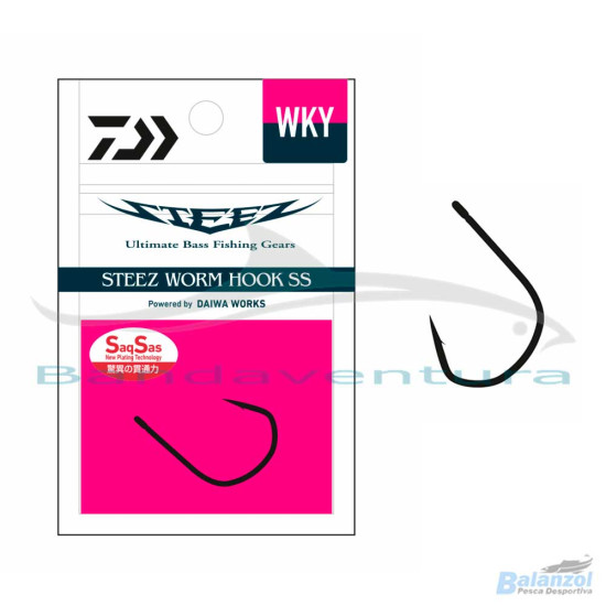 DAIWA STEEZ WORM HOOK WKY
