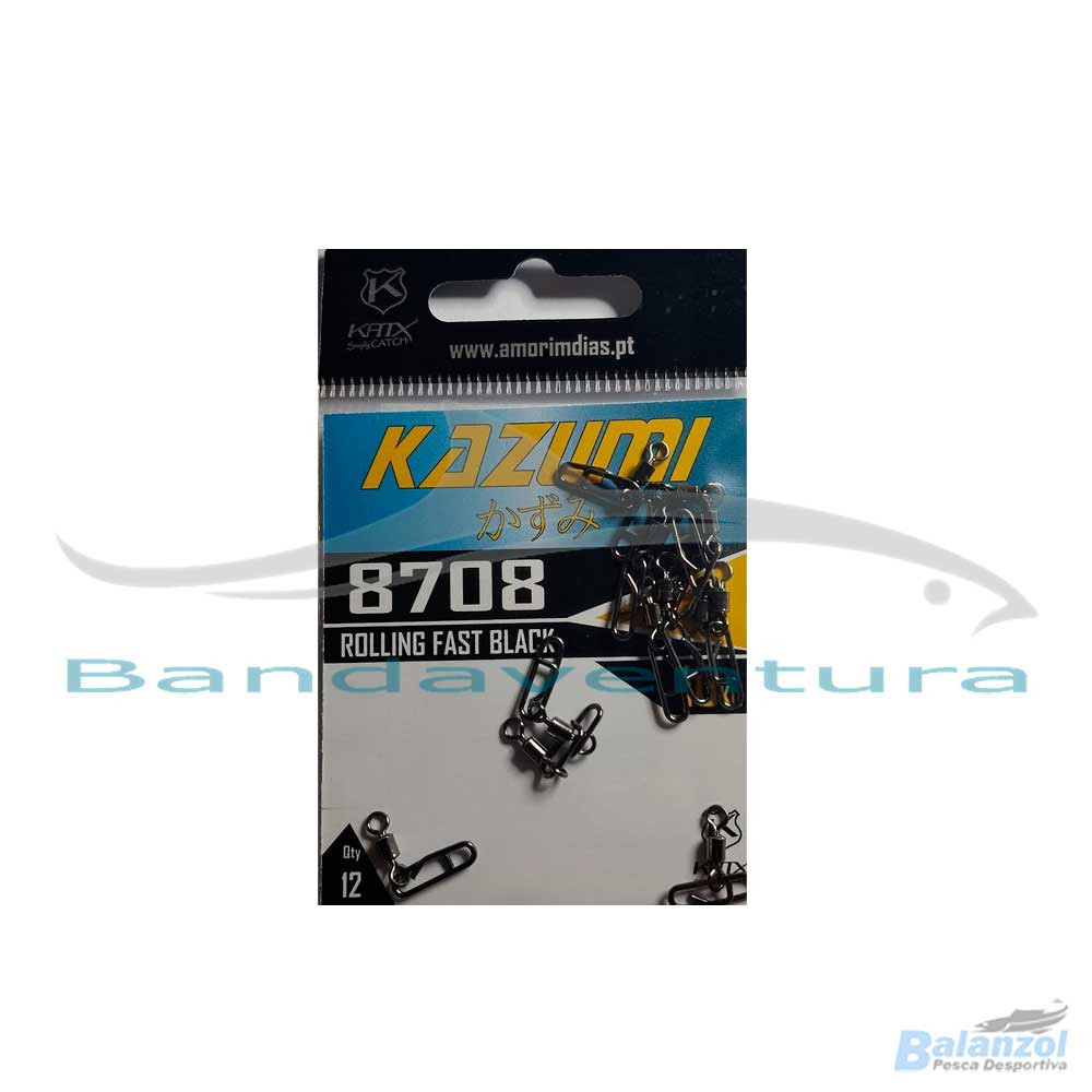 KATX ROLLING COM COLCHETE QUICK BLACK-8708