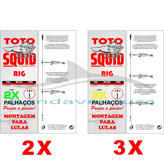 BARROS TOTO SQUID RIG...