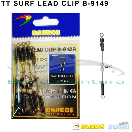 BARROS TT SURF LEAD CLIP B9149
