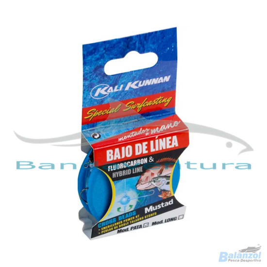 KALI KUNNAN MONTAGEM SURFCASTING FLUOROCARBON 3 ANZÓIS