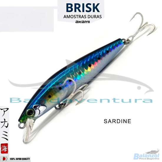 AKAMI AMOSTRA BRISK 120...