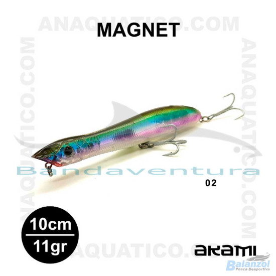 AKAMI AMOSTRA MAGNET 100 (10CM / 11G - SUPERFÍCIE)