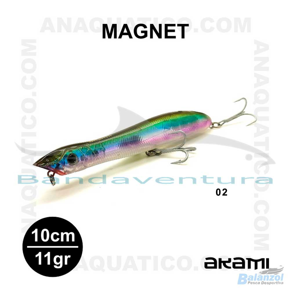 AKAMI AMOSTRA MAGNET 100 (10CM / 11G - SUPERFÍCIE)