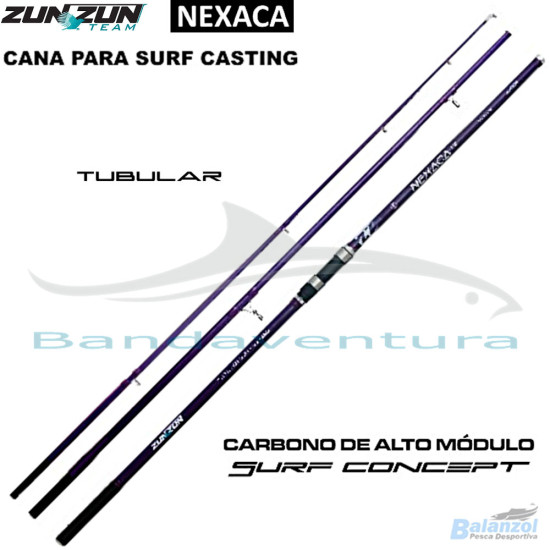 ZUNZUN CANA NEXACA 3 SECÇÕES (4.20M / 100-200G)